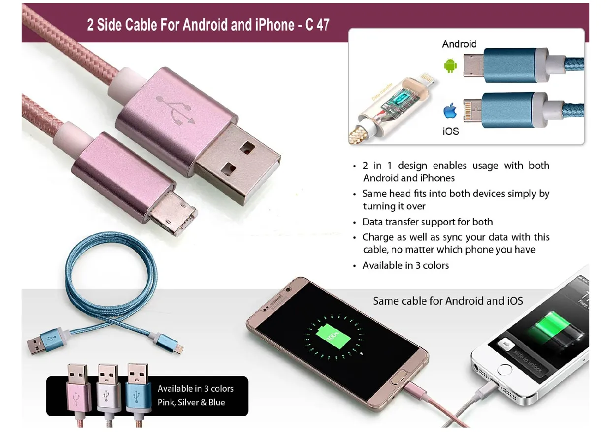 Dual Side Cable