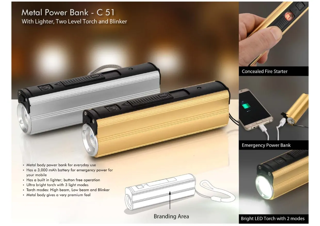 Metal Power Bank