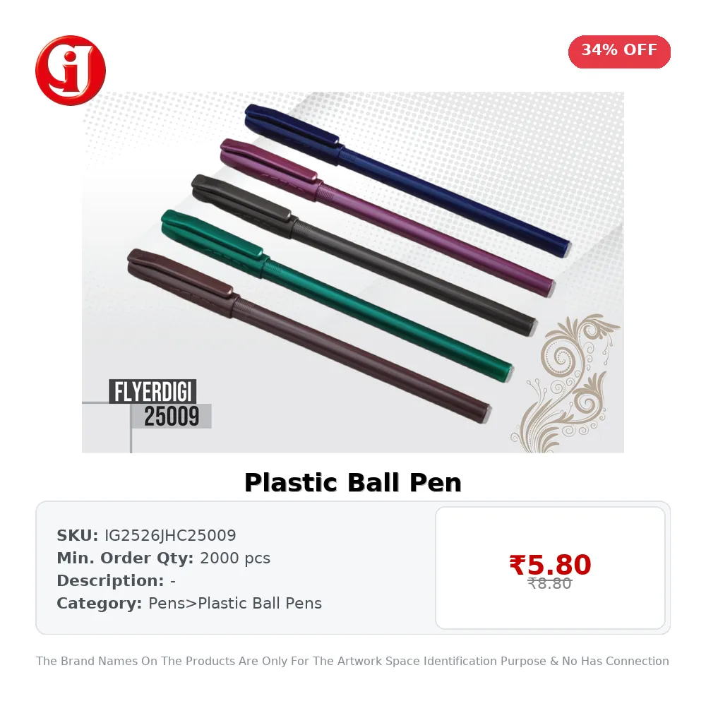 Plastic Ball Pen