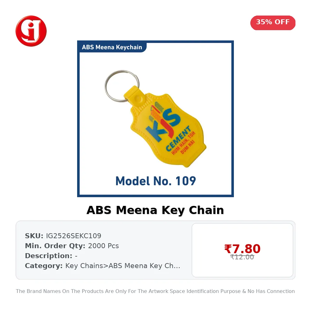 ABS Meena Key Chain