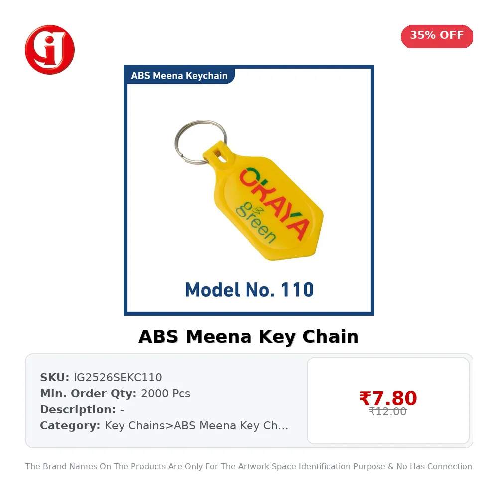 ABS Meena Key Chain