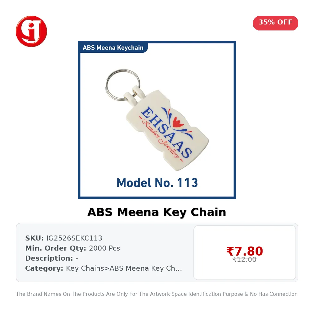 ABS Meena Key Chain