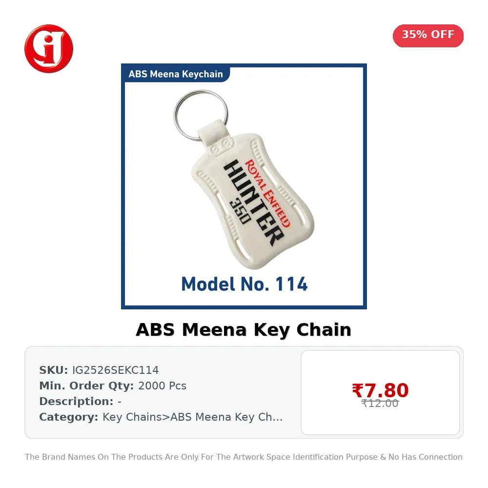 ABS Meena Key Chain