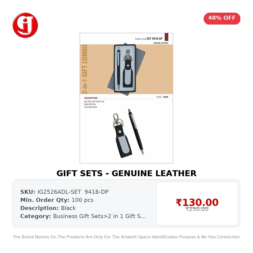 GIFT SETS - GENUINE LEATHER