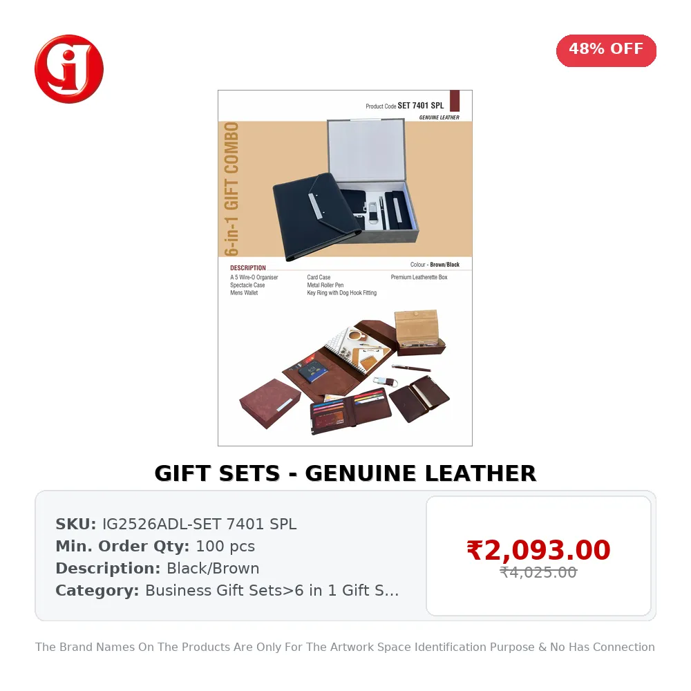 GIFT SETS - GENUINE LEATHER