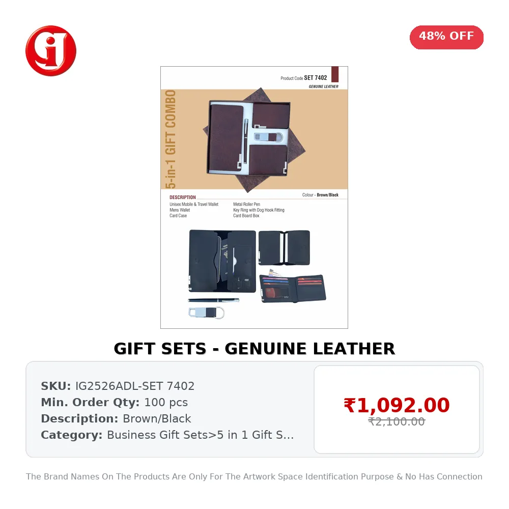 GIFT SETS - GENUINE LEATHER