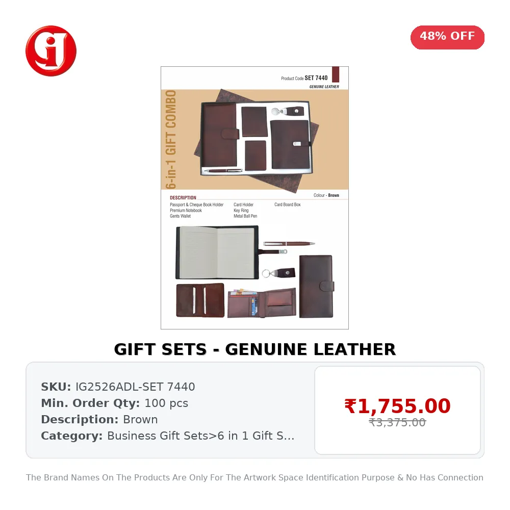 GIFT SETS - GENUINE LEATHER