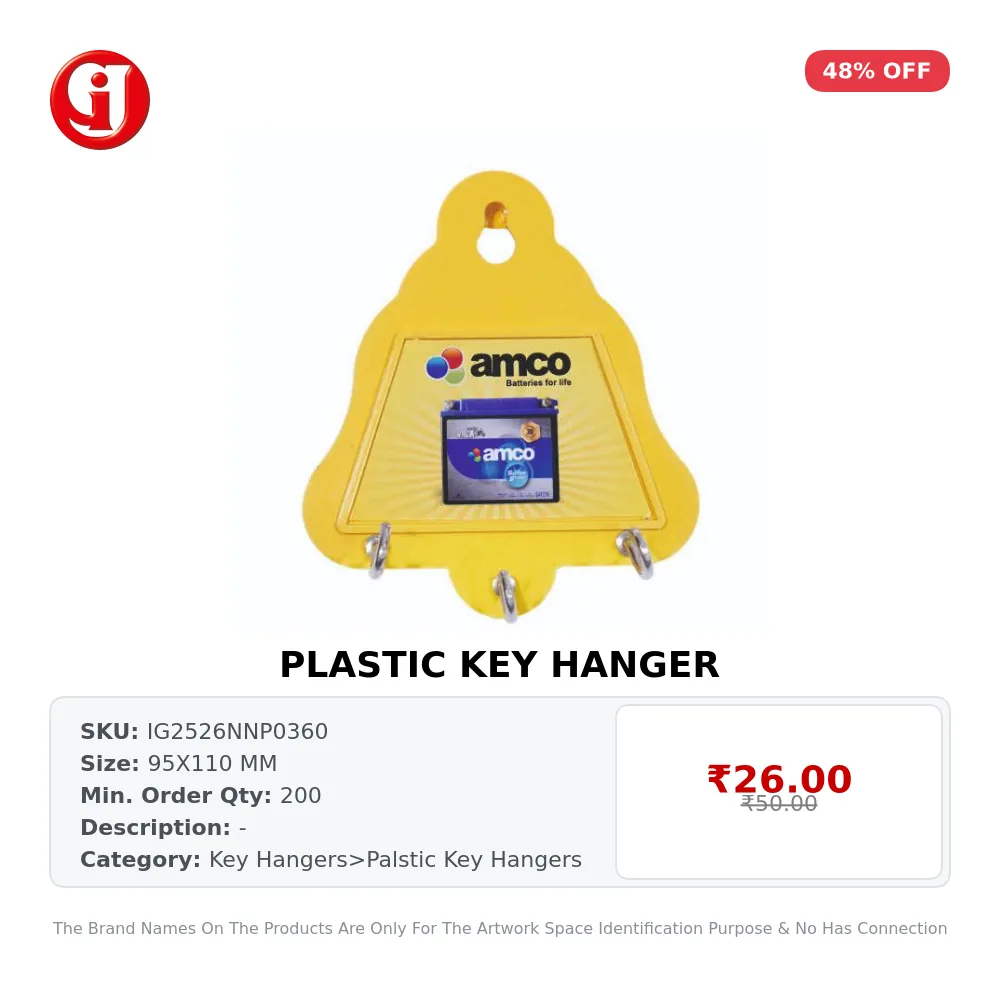 PLASTIC KEY HANGER