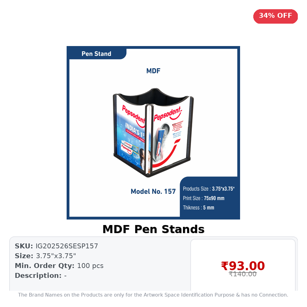 MDF Pen Stands