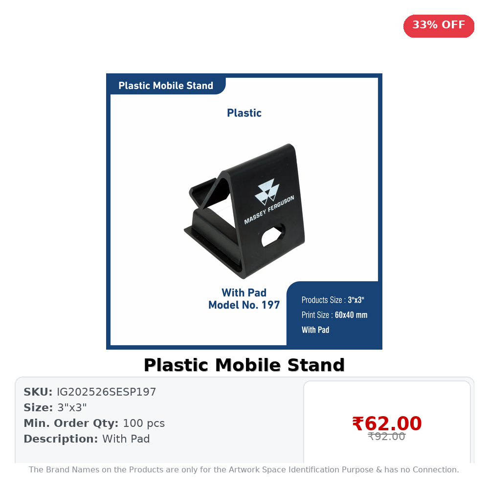 Plastic Mobile Stand