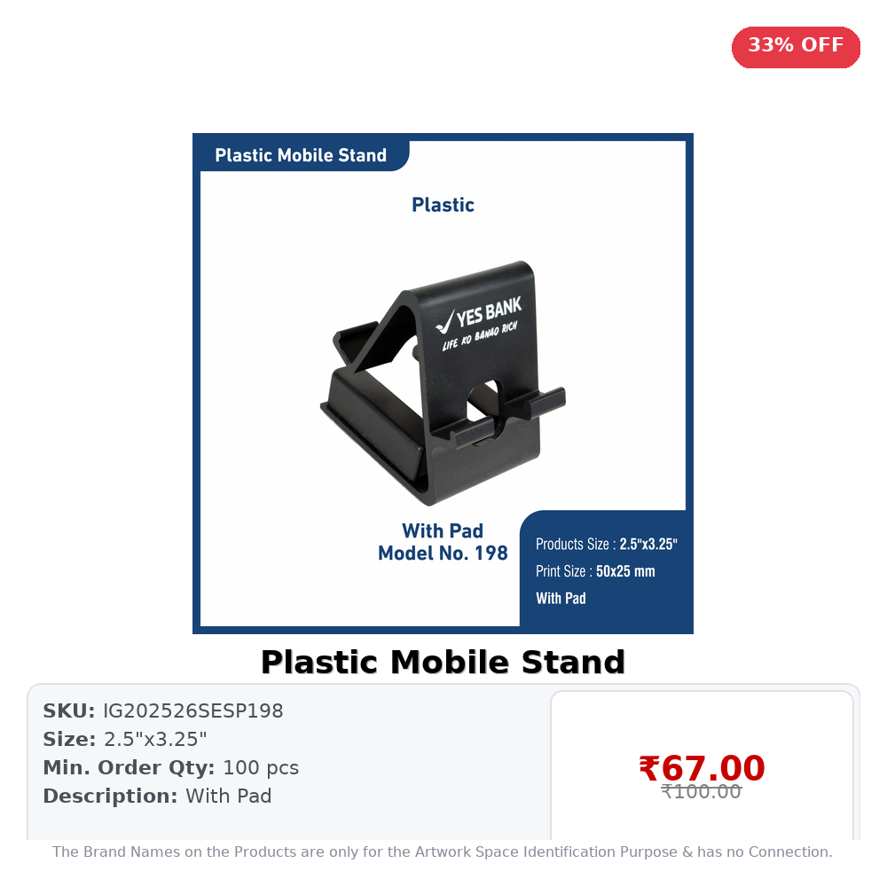 Plastic Mobile Stand