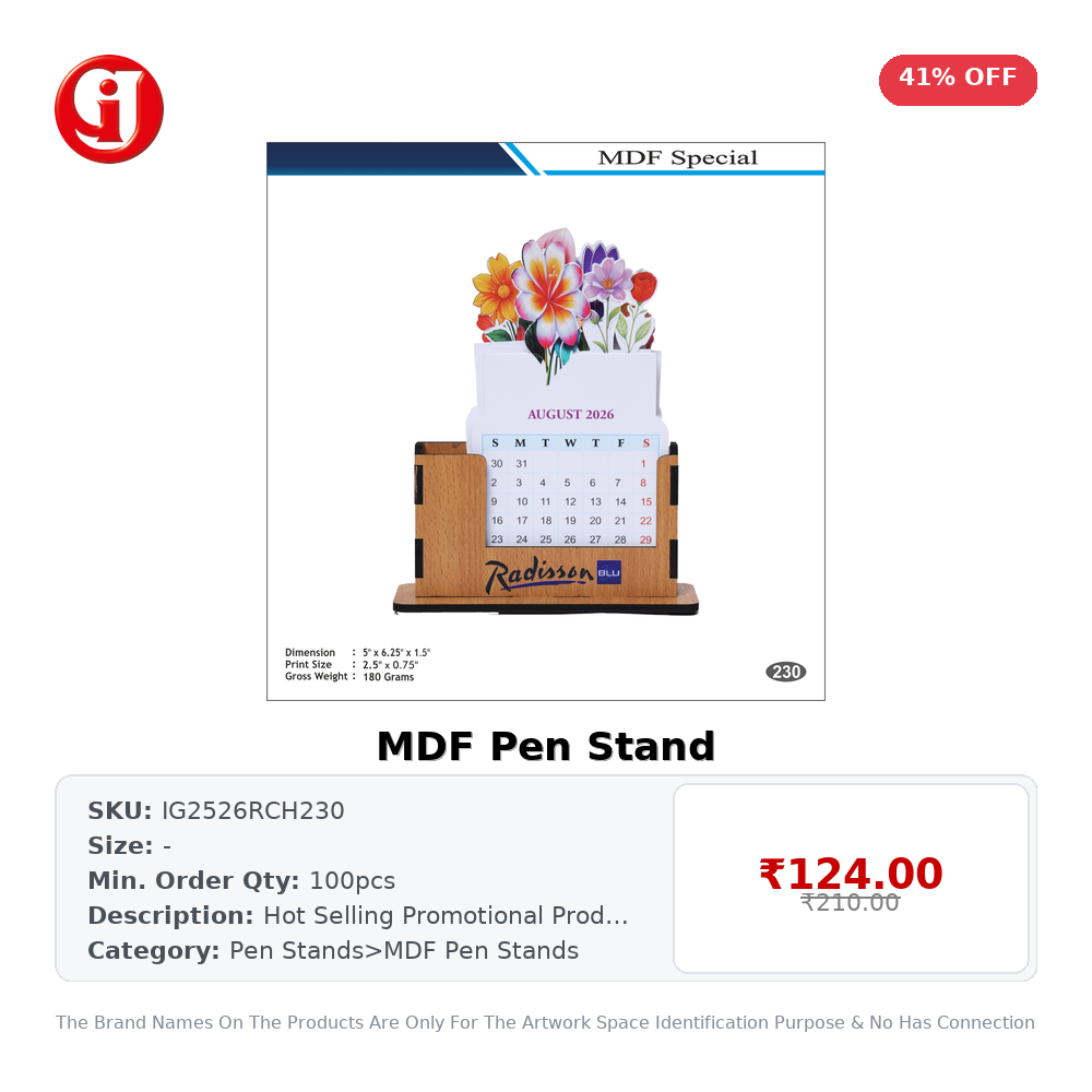 MDF Pen Stand