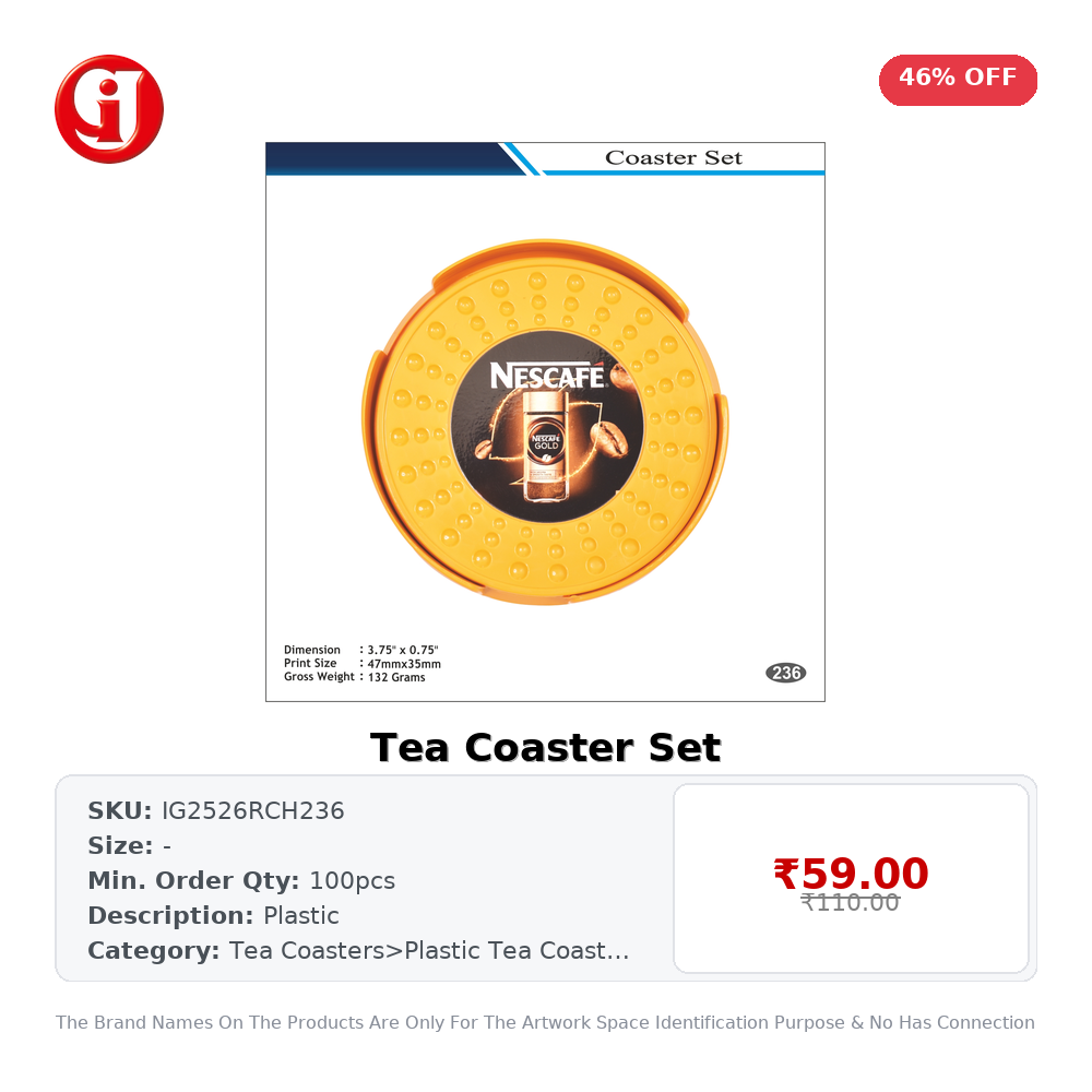 Tea Coaster Set
