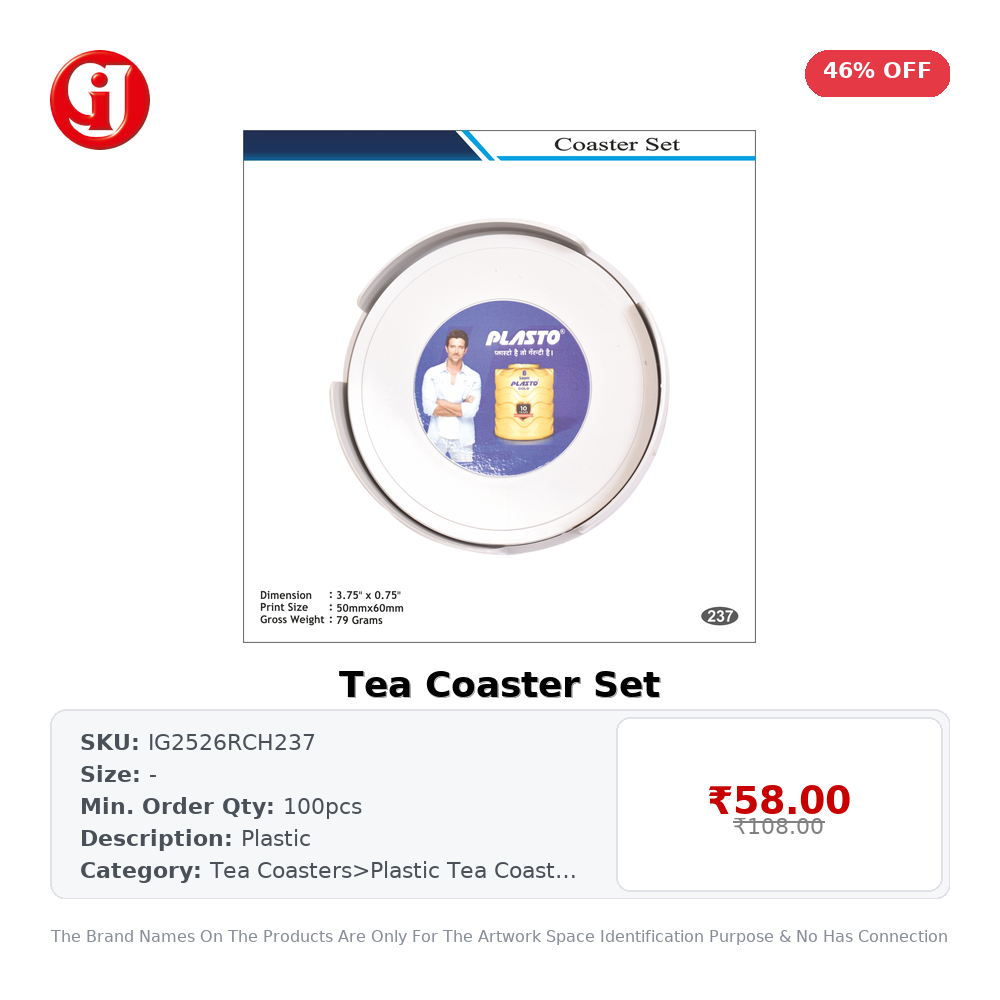 Tea Coaster Set