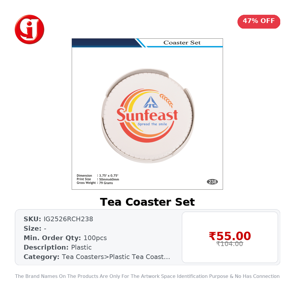 Tea Coaster Set