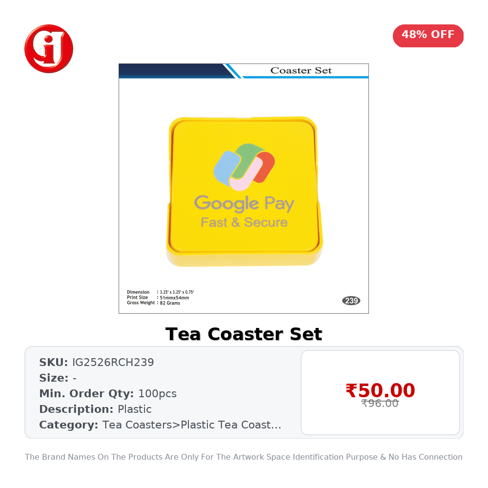 Tea Coaster Set