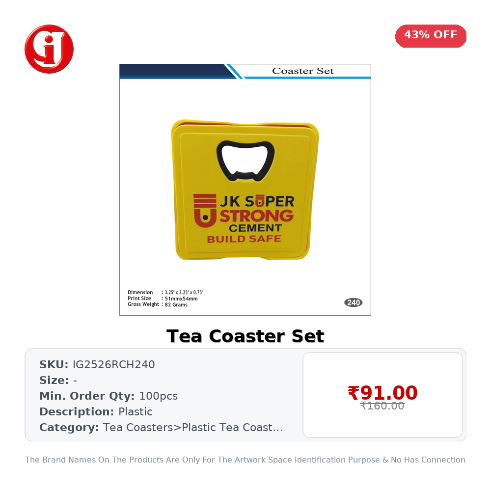 Tea Coaster Set