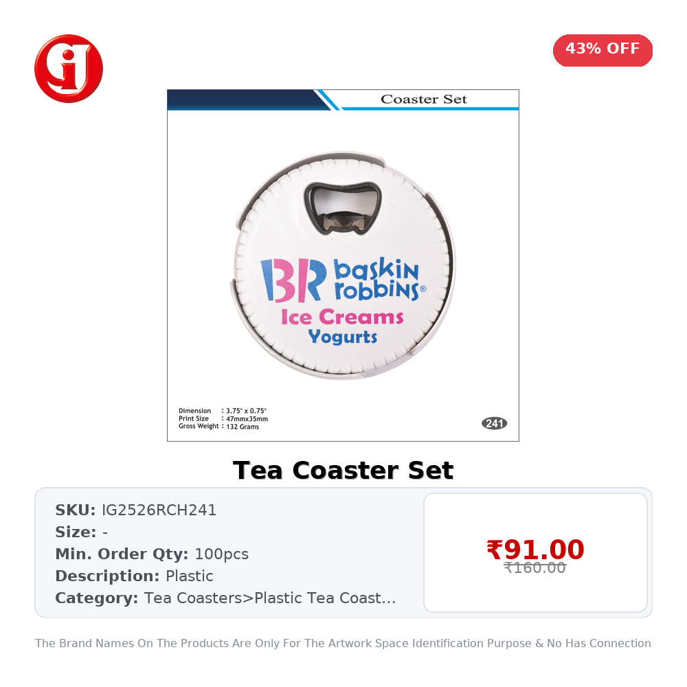 Tea Coaster Set