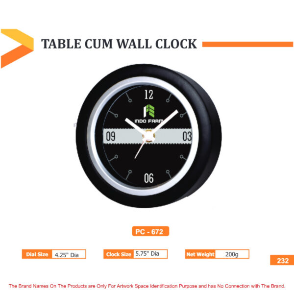 Table cum wall clock IG202324PLEPC772 Rs 98.00 1