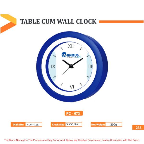 Table cum wall clock IG202324PLEPC773 Rs 98.00 1