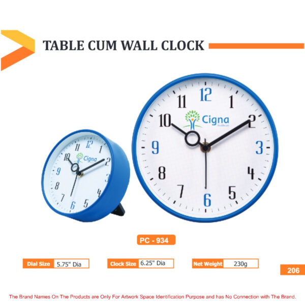 Table cum wall clock IG202324PLEPC934 Rs 104.00 1