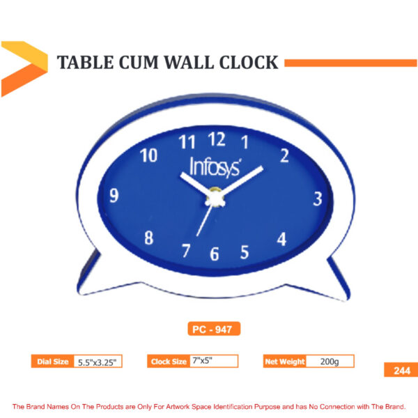 Table cum wall clock IG202324PLEPC947 Rs 95.00 1