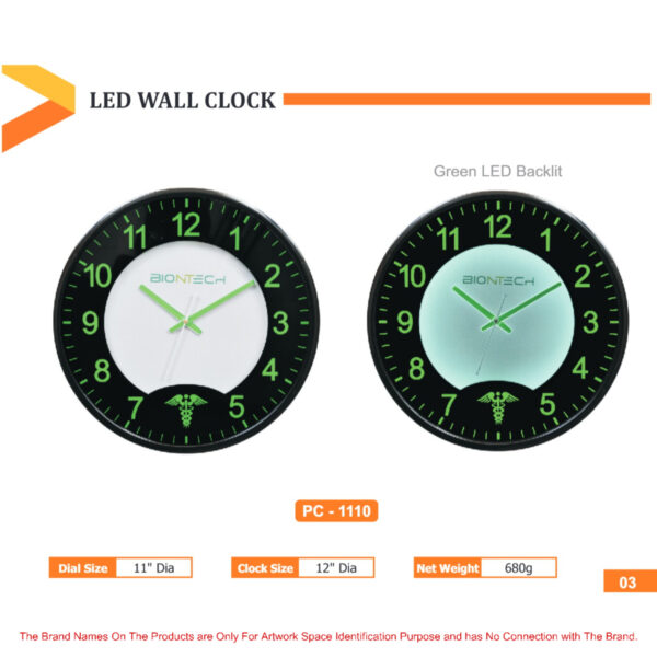 wall clocks LED IG202324PLEPC1110 Rs 364.00 1