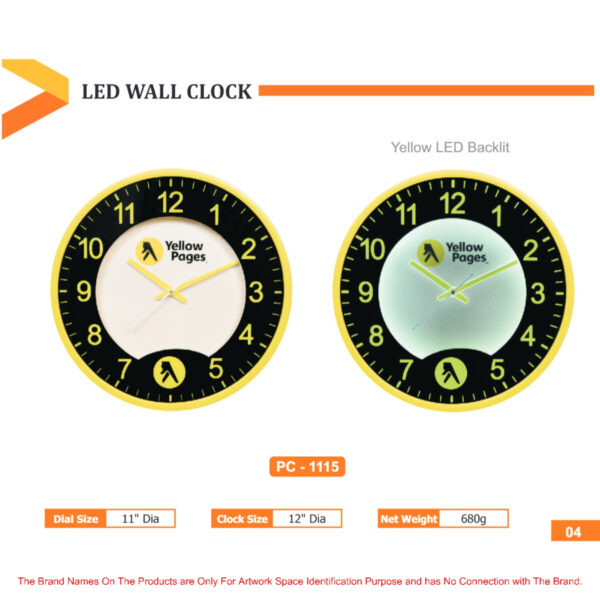 wall clocks LED IG202324PLEPC1115 Rs 364.00 1