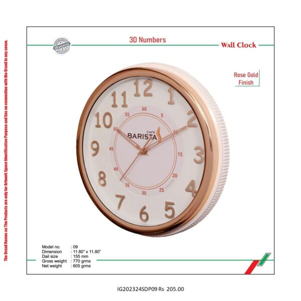 Wall clock 10