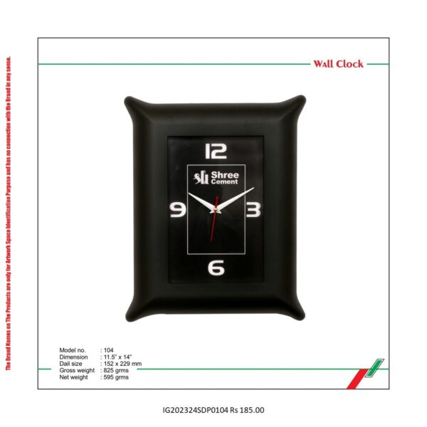 Wall clock 105