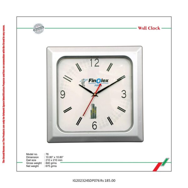 Wall clock 77