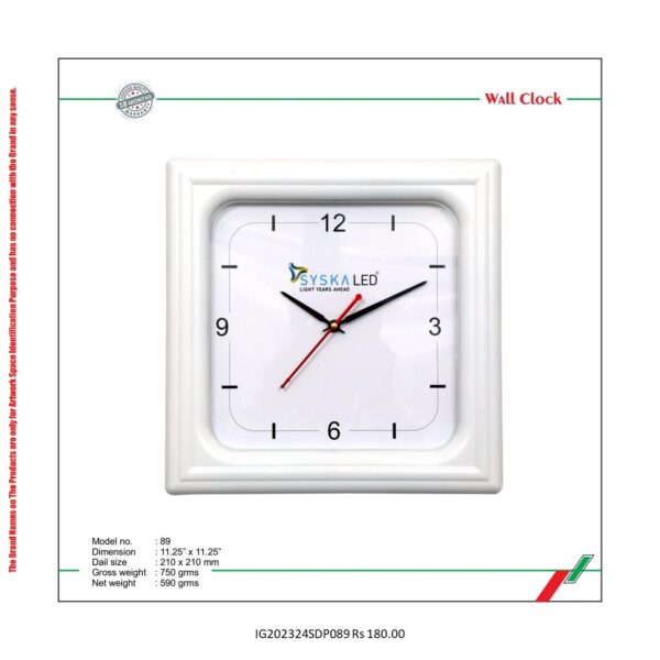 Wall clock 90