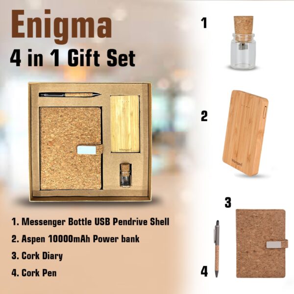 Enigma 4 in 1 Gift Set With 16gb Pendrive - Image 1