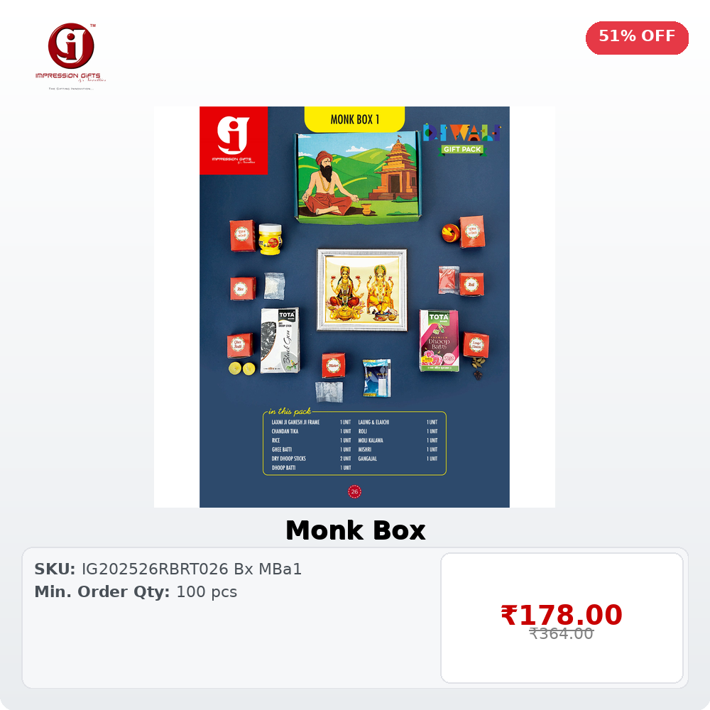 IG202526RBRT032 Monk Box - Image 1